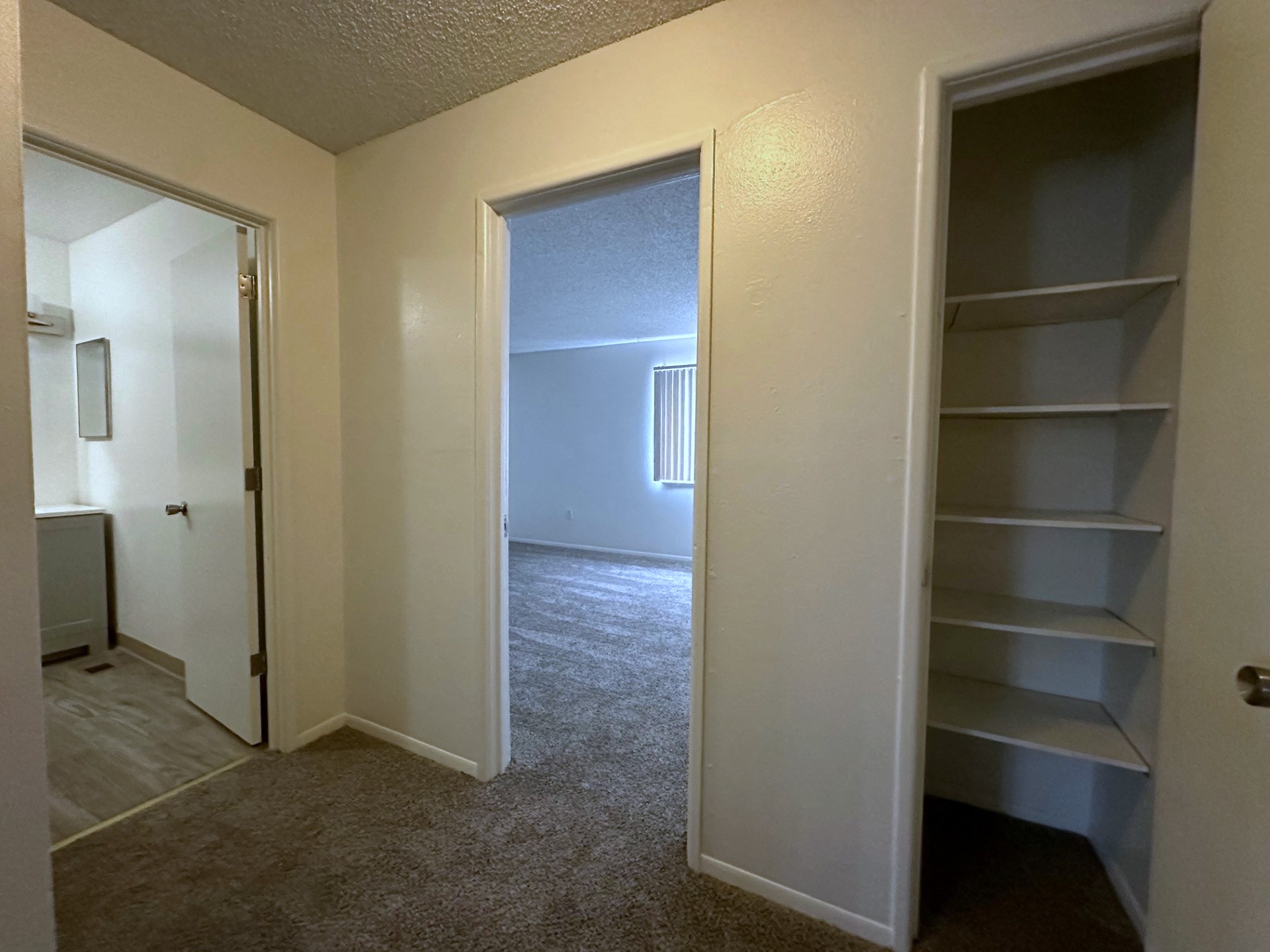 Townhome Upstairs Linen Closet